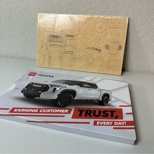 Toyota Tundra 3D Wooden Laser Cut Puzzle Build the Tundra New in Box